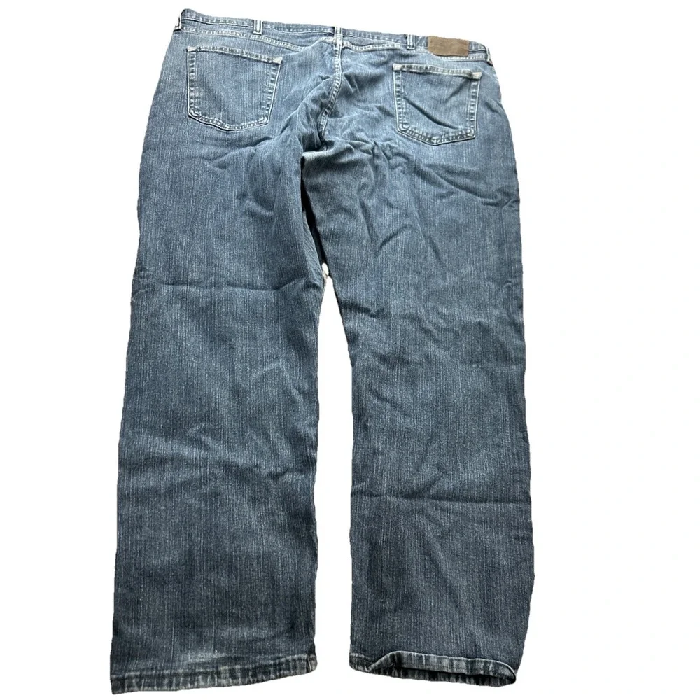 Wrangler Premium men's Jeans 44x30 Blue Relaxed Fit Actual Inseam 29‎